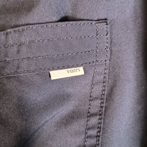 Vuori Kore Lined Short 7” Men's L Blue Performance 4-Way Stretch Outdoor Shorts - Picture 7 of 7